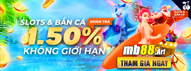 Khuyến mãi 4 Thưởng hoàn trả 0.5% tại Slot Game MB88